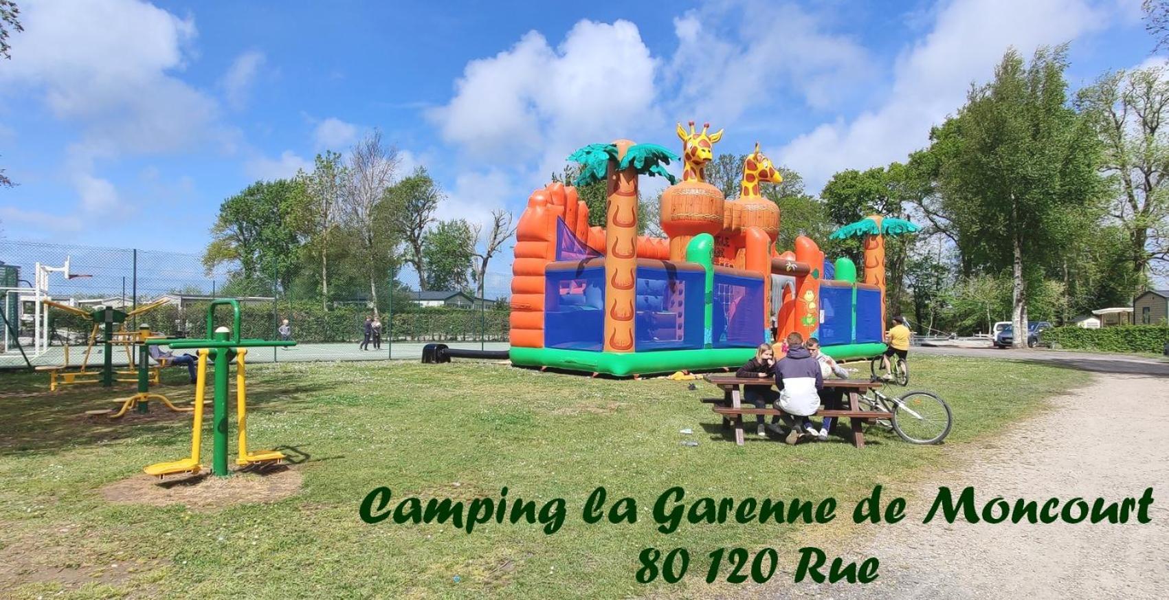 Camping Et Gite La Garenne De Moncourt Baie Somme Rue  Exterior foto